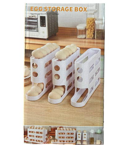 Organizador de huevos rodante