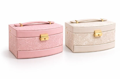 Joyero Elegante con Espejo y Cajones – O