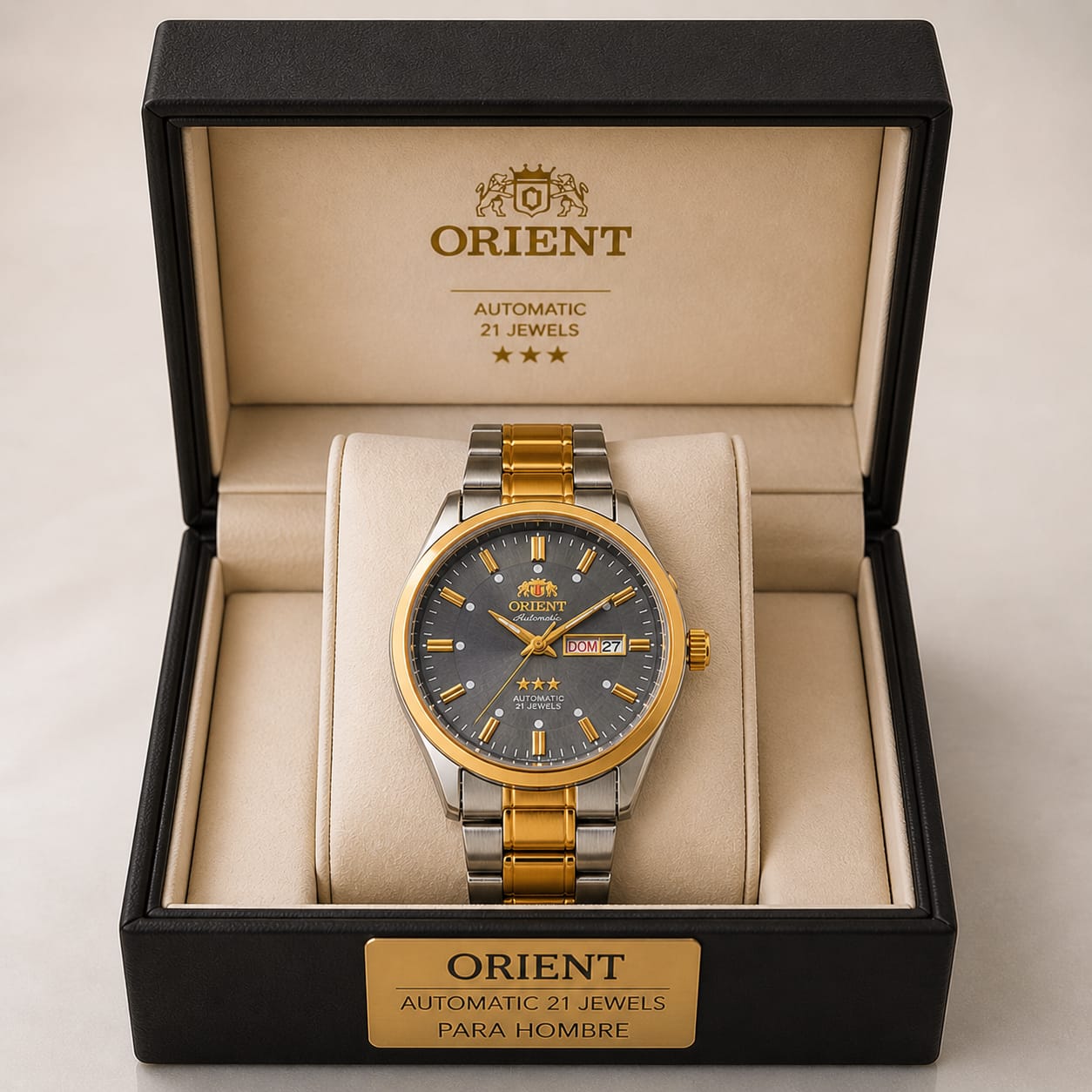 Reloj Orient Hombre 3 Estrellas Cuarzo