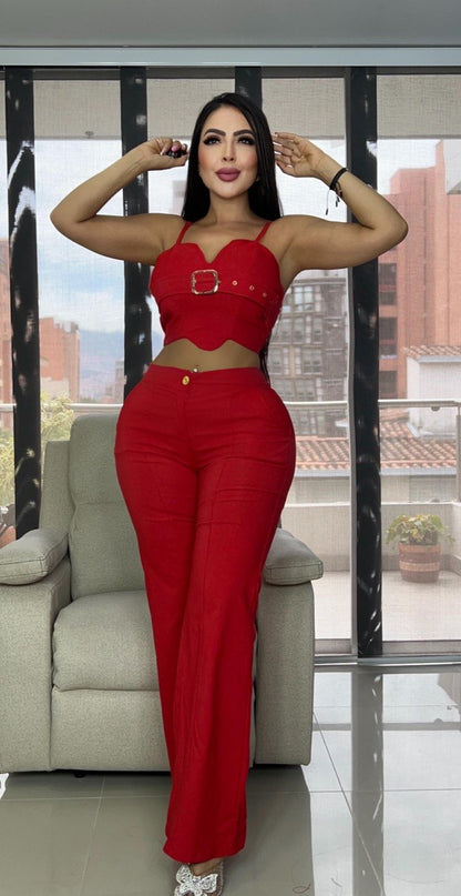Blusas ebilla y pantalón 2262