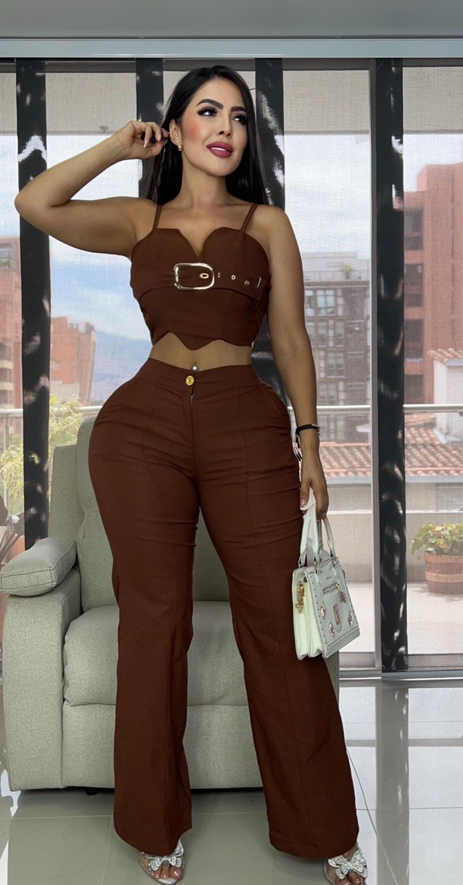 Blusas ebilla y pantalón 2262