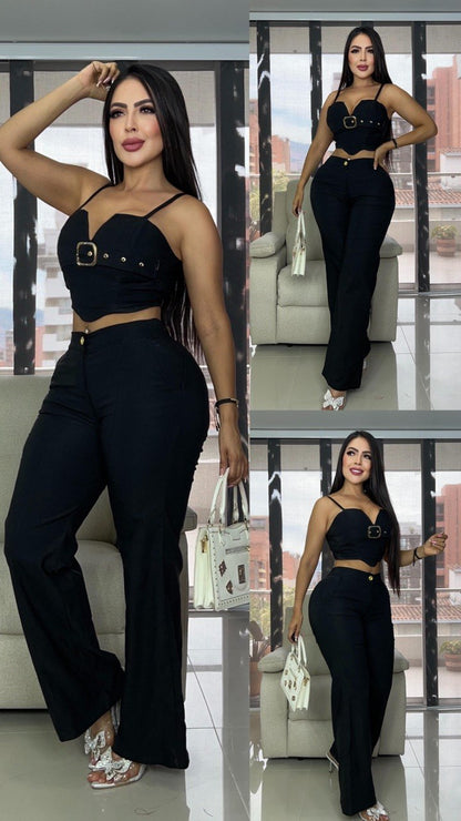 Blusas ebilla y pantalón 2262