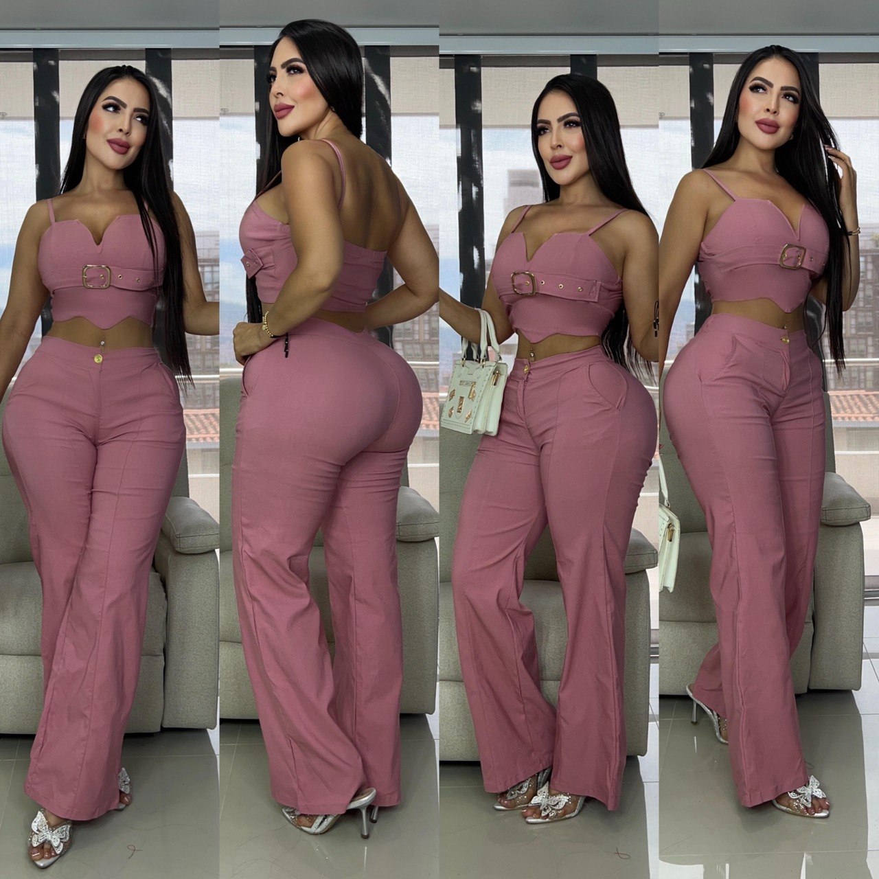 Blusas ebilla y pantalón 2262